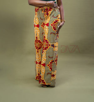 Vibrant Ankara kimono and pant set for Black women

African print two-piece for weddings and workwear

Tailored Ankara outfit for diaspora fashionistas

Bold African kimono jacket and trousers set

Chic African fashion for events, brunch, or business